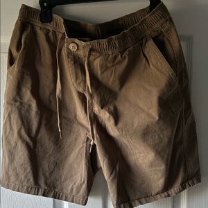 Men's Tan Casual Shorts